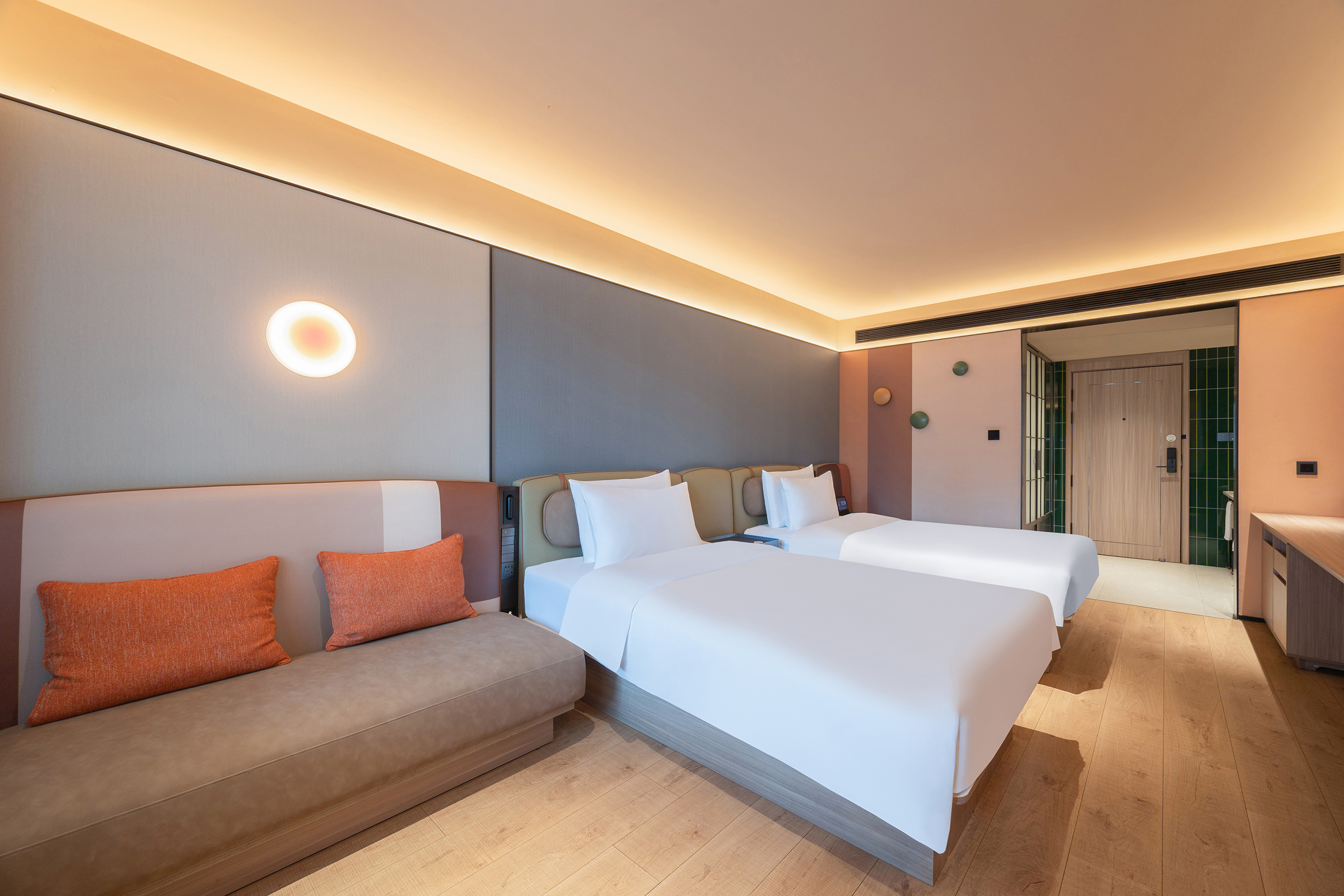 高级双床房（65寸智能电视+全屋智能客控）