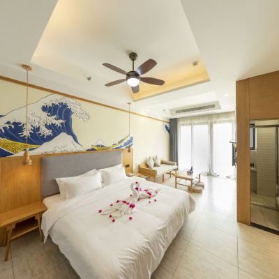 豪華大床房（大冰箱+洗衣機+大空間） 三亞美亞四季飯店優惠