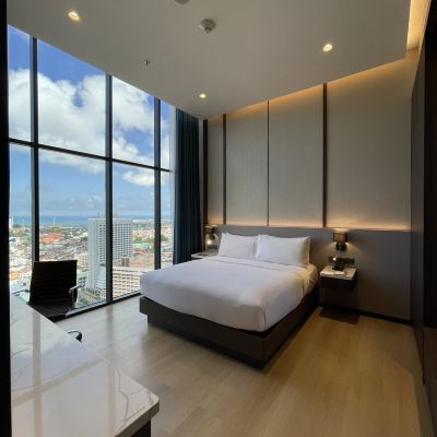 Courtyard Suite, Suite, 1 King, Sea View