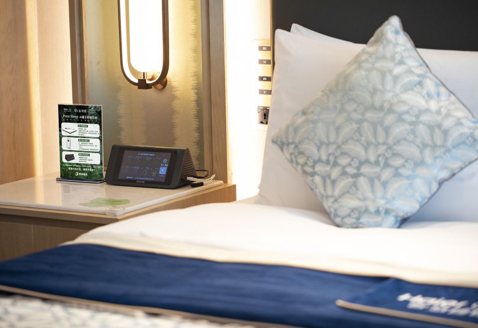 3D AI易眠城景大床房-智能床垫-安心睡眠