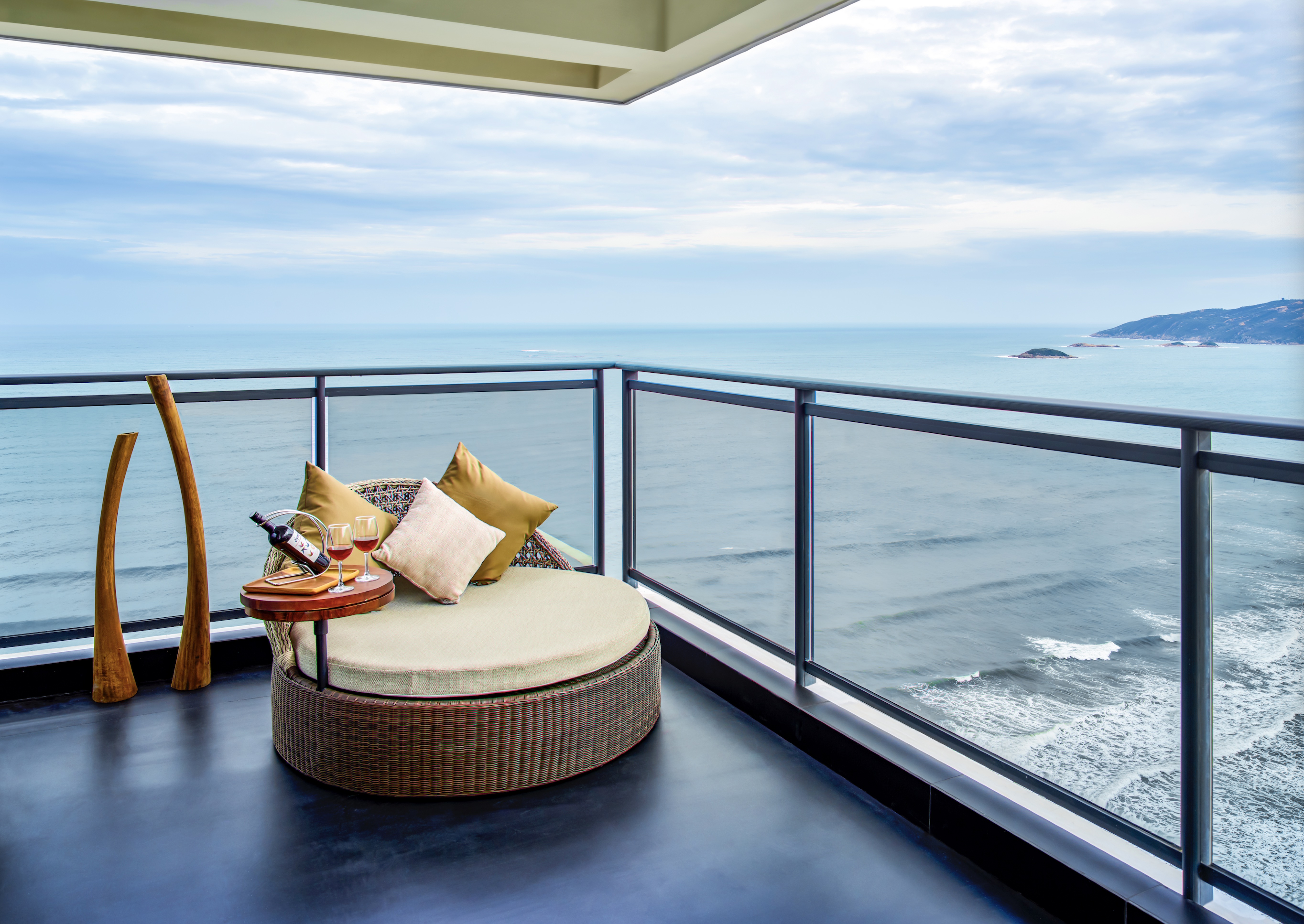 天际正海景双卧套房