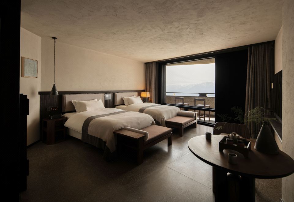 Mingyong Snow Mountain View Balcony Twin Room