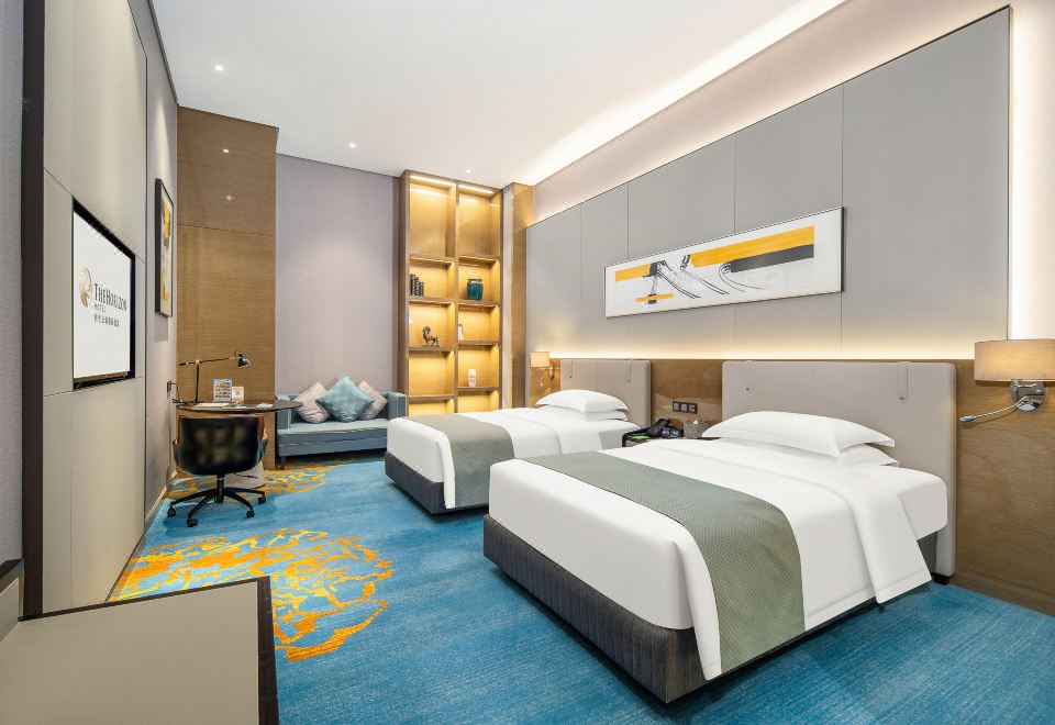 豪华无窗双床房