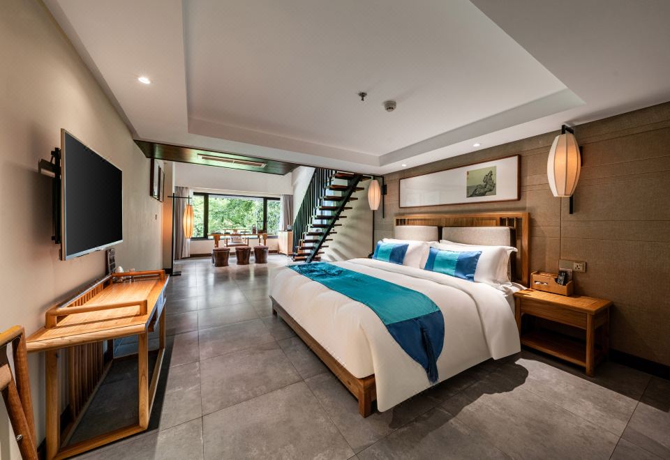 Hangzhou Shusheng Longjing HotelDeluxe Family Loft Suite - 2-Bedroom (Floor Heating)