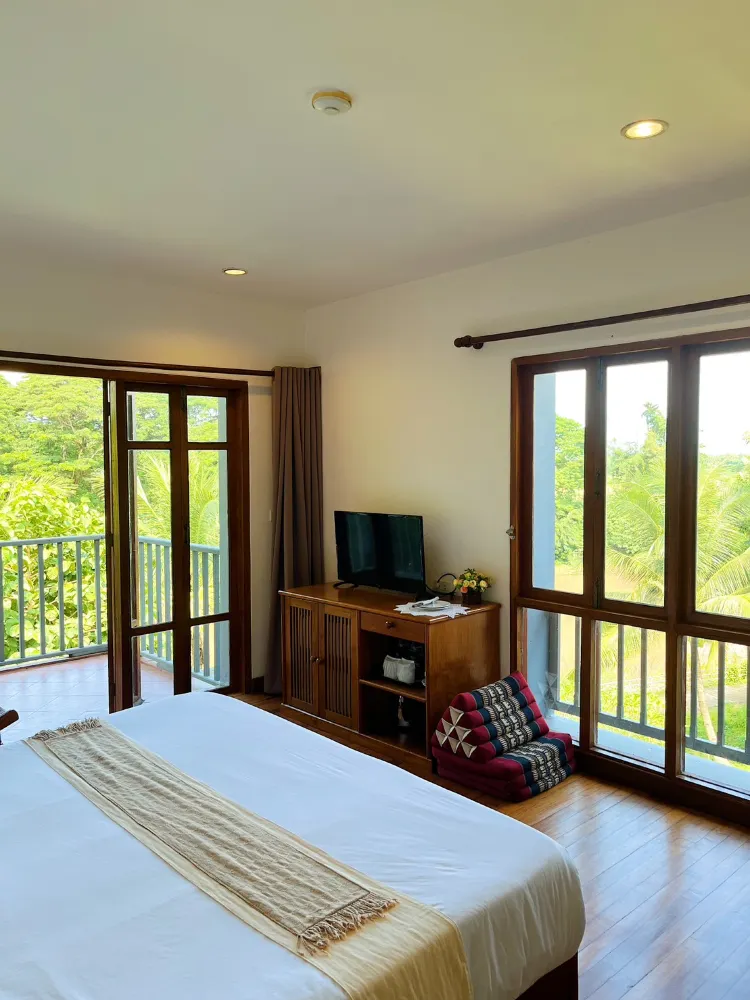 ห้องดับเบิลหรูวิวแม่น้ำ