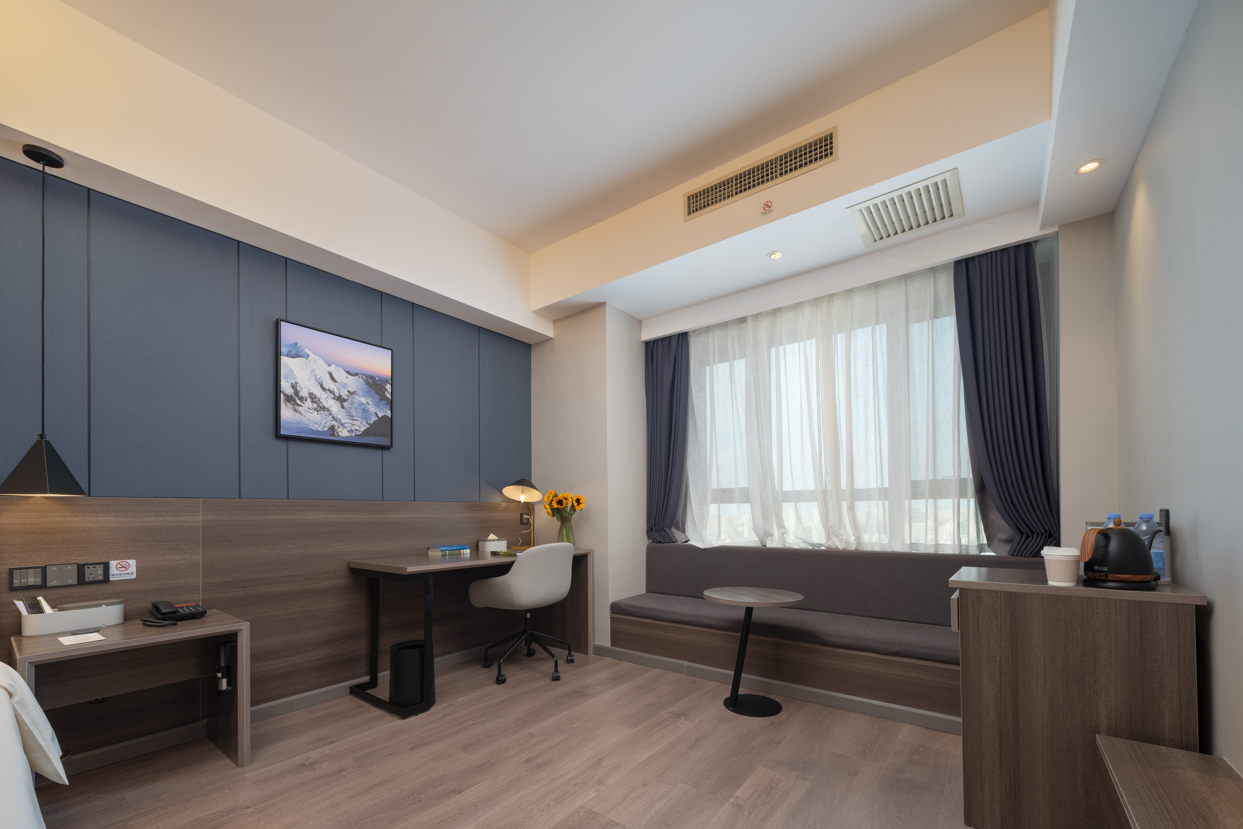 高级亲子双床房（双人洗手枱＋手机投屏＋加湿器）