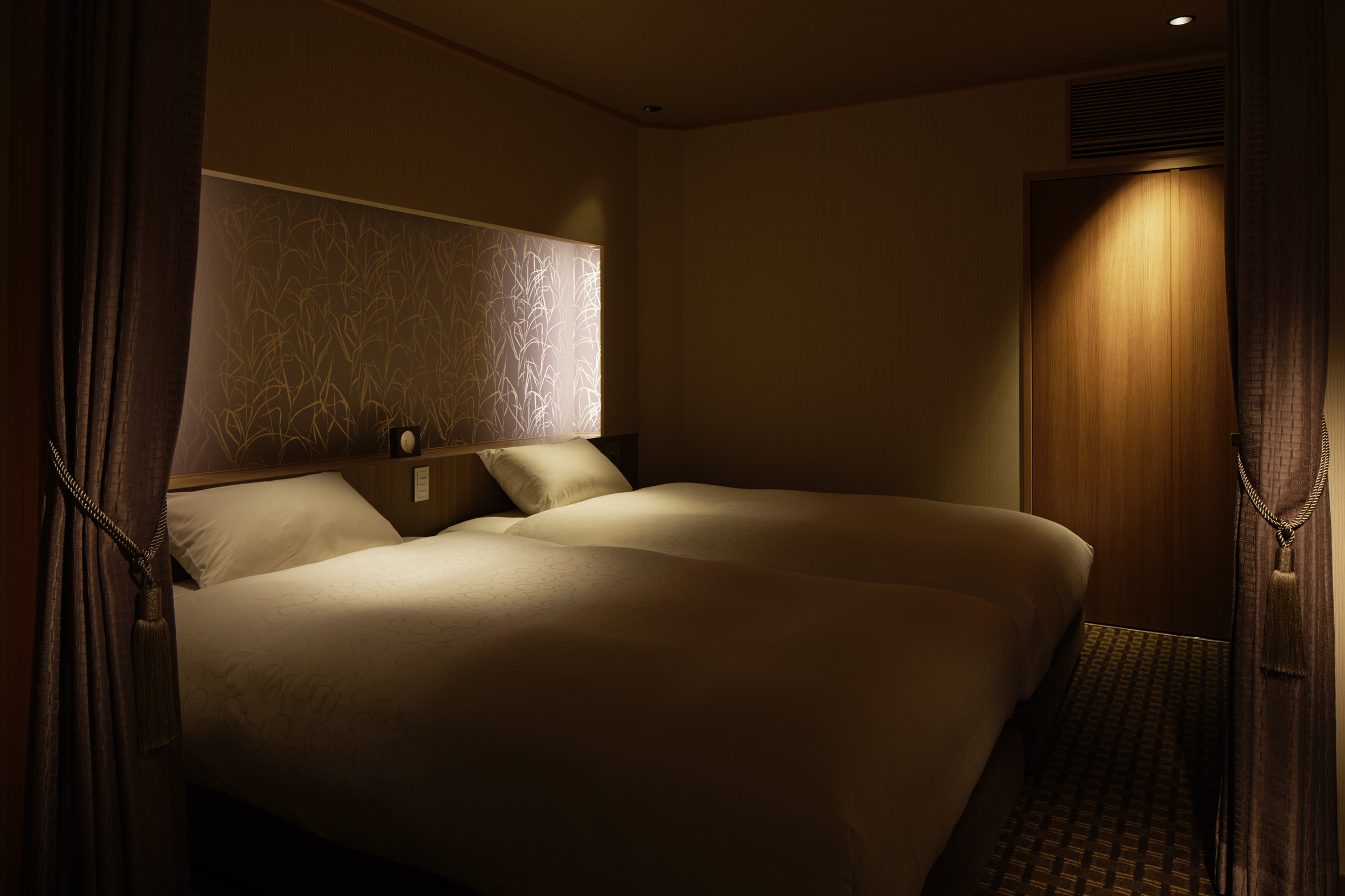 【富士山侧】温泉露天浴池（日西合璧房/带露台）