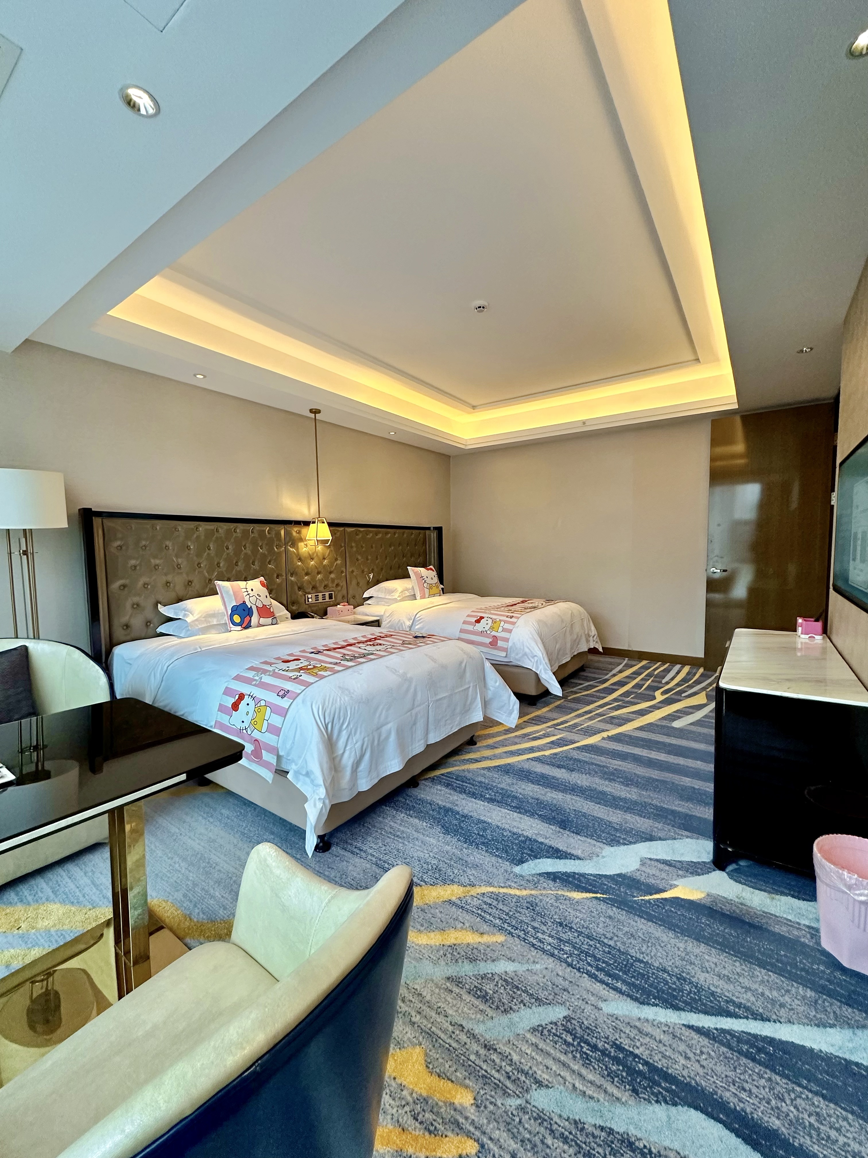 童趣.甜蜜亲子房（静谧双床+主题小童单床+天猫精灵）