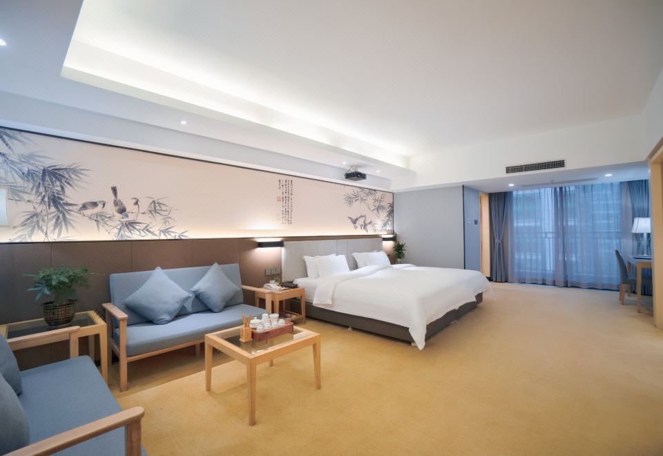 商务影院房（超大空间+巨幕投影+观景阳台）