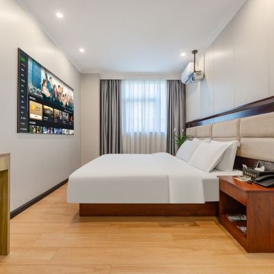 高級影音大床房-騰訊極光TV（陽光大窗） 商旅時尚飯店（深圳華強北店）優惠