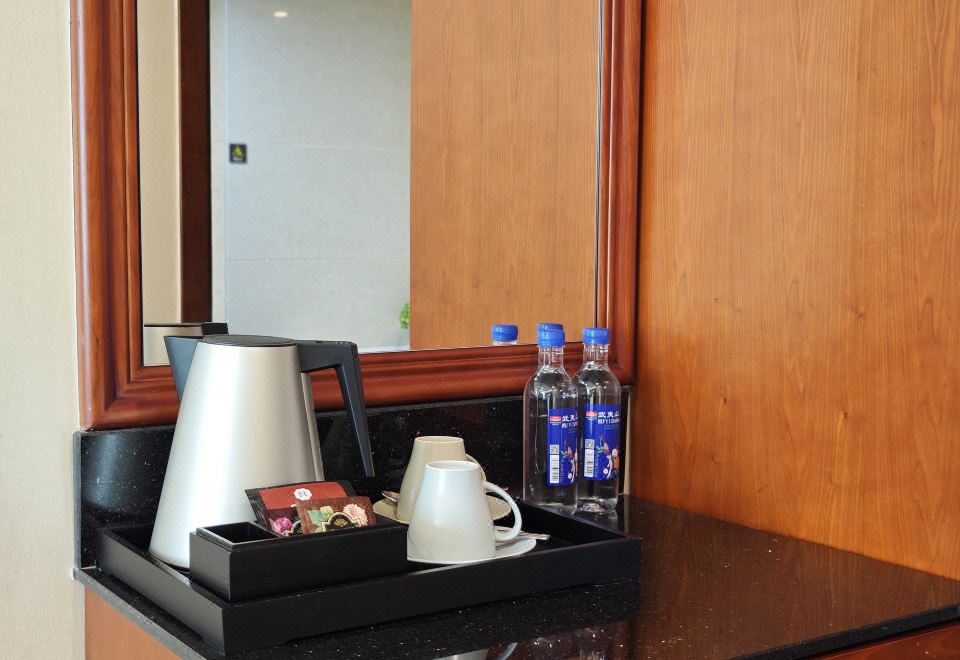 高级城景双床房 『高层俯瞰城景?静谧休闲办公』