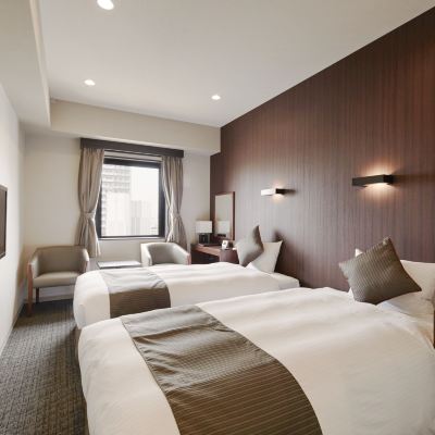 【禁菸】雙床房18㎡（附樓河翼） 那霸阿扎特飯店優惠