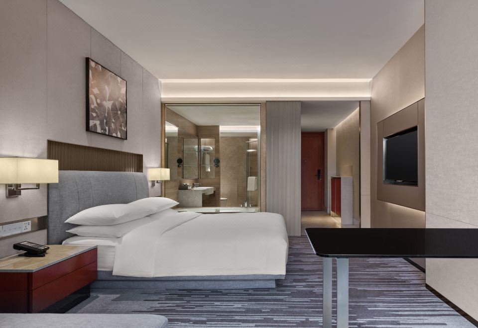 Dongguan Marriott HotelDeluxe King Size Bed Room,,Mountain View