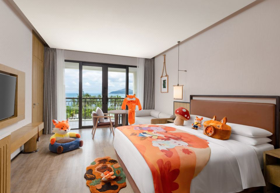 豪华海景大床房 I 豪友团亲子主题