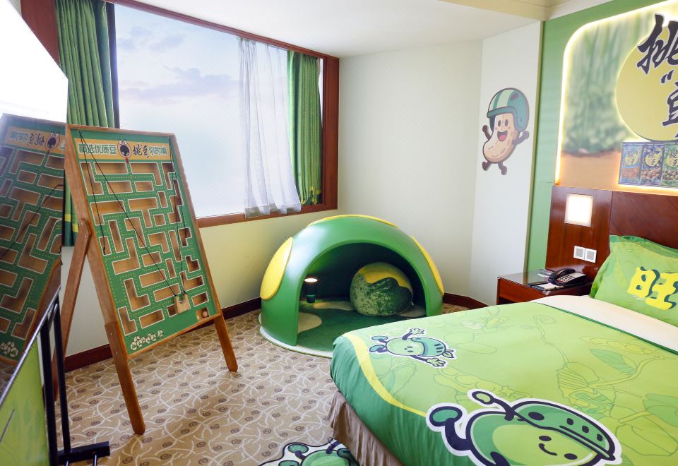 挑逗亲子主题套房
