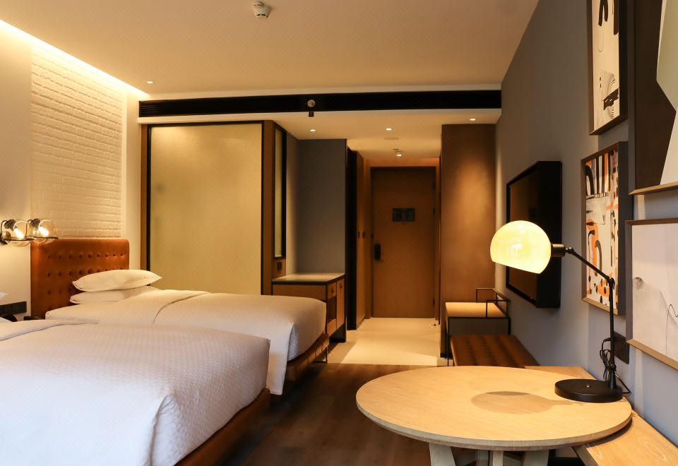 Four Points By Sheraton Qiandao LakeSerenity Courtyard Twin Bed Room