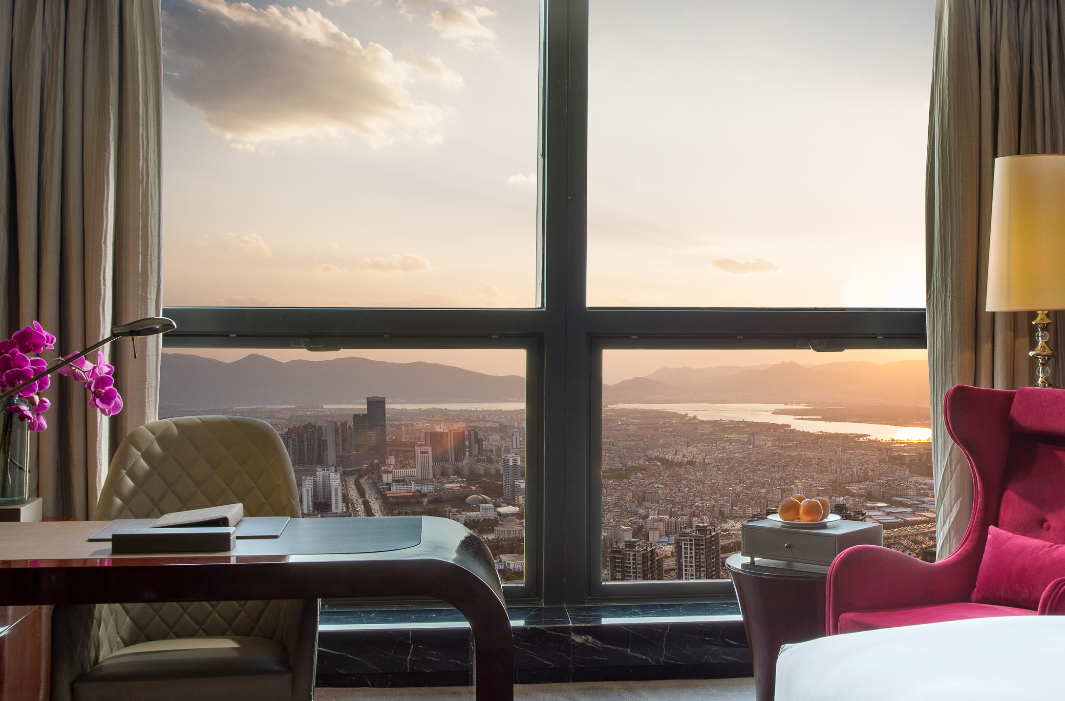 豪華滇池景觀雙床房