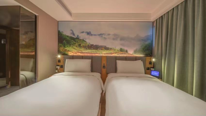智能按摩双床房（全屋富氧+按摩床垫+独立空调+冰箱）