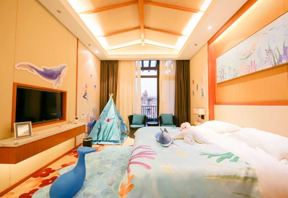 美人鱼主题私汤大床房