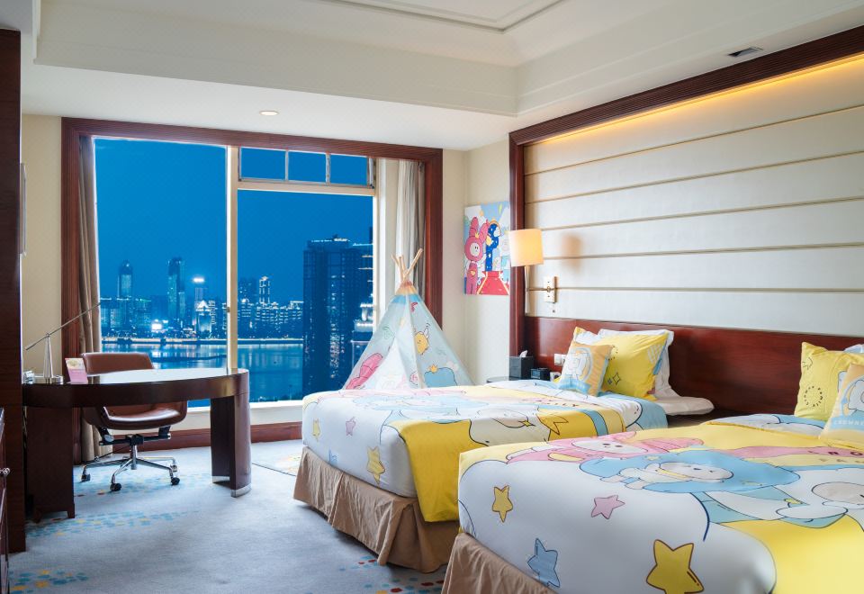 高級房 雙床 小童主題 江景