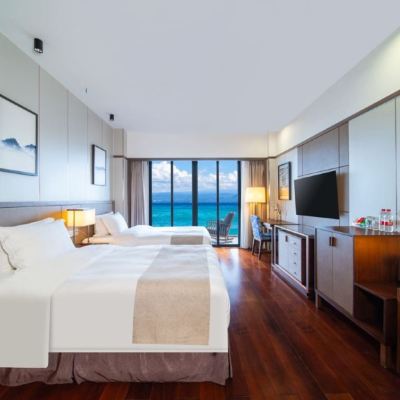 澄廓 | 海景陽台安閑雙床房（懸崖海景+醉美夕陽） 深圳半天雲海岸度假村優惠