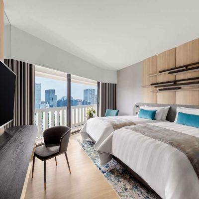 都市豪華雙床房 - 陽台 新加坡濱海灣賓樂雅臻選飯店優惠