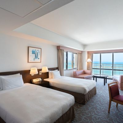 コーナーデラックスツイン　オーシャンビューバルコニー ホテルアトールエメラルド宮古島 クーポン