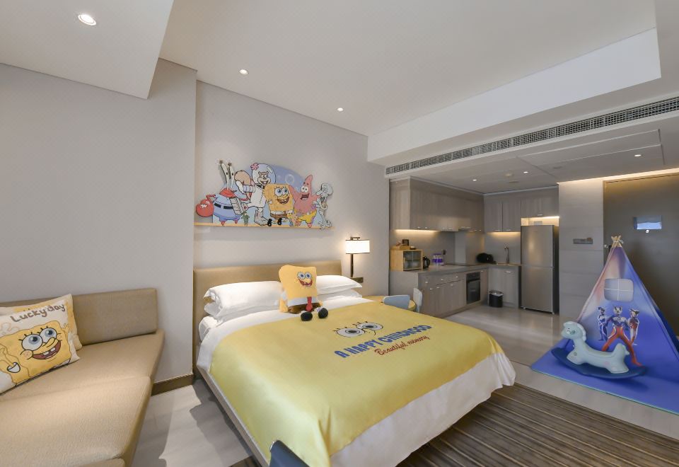 Pan Pacific TianjinPan Pacific Family Room - Mermaid Castle 'Baby Sweet Dreams' With Large Screen Projector