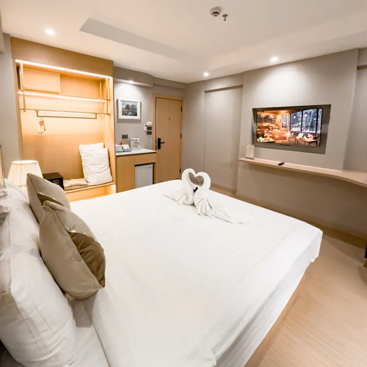 ห้องดีลักซ์เตียงใหญ่