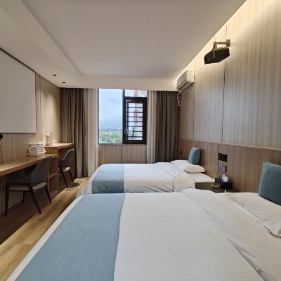 豪華影音雙床房 福州山海華庭飯店（長樂機場店）優惠