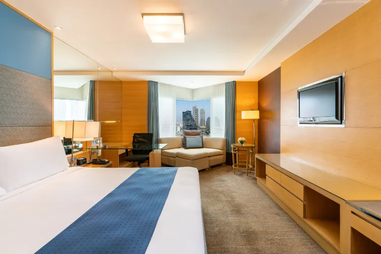 เตียงคิงไซส์ 1 เตียง พรีเมี่ยมวิวเมือง