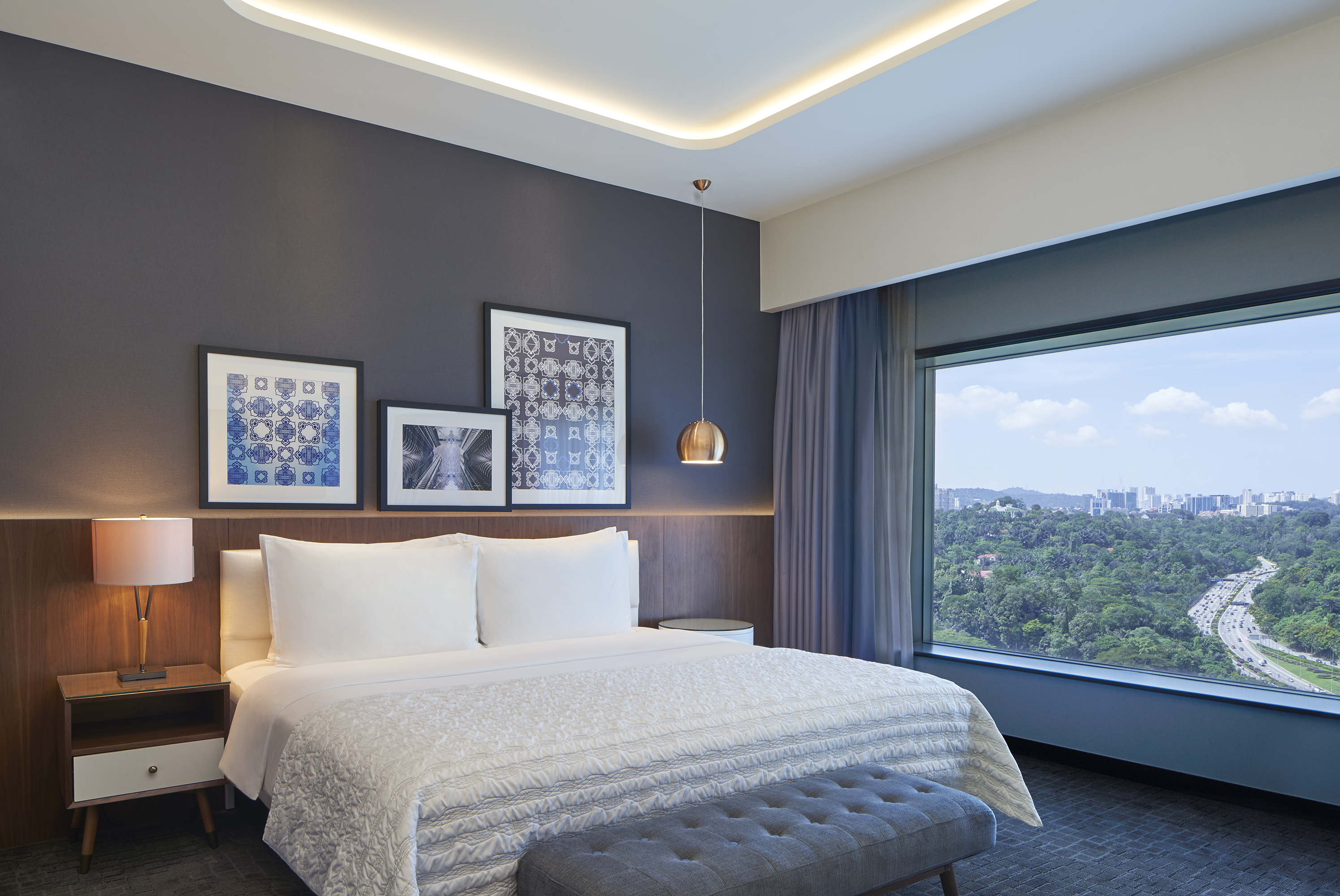 艾美套房，一卧室套房，一張特大床