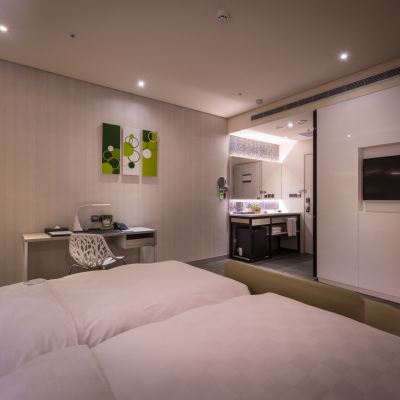品味時尚雙床房（無窗） 台北思泊客優惠