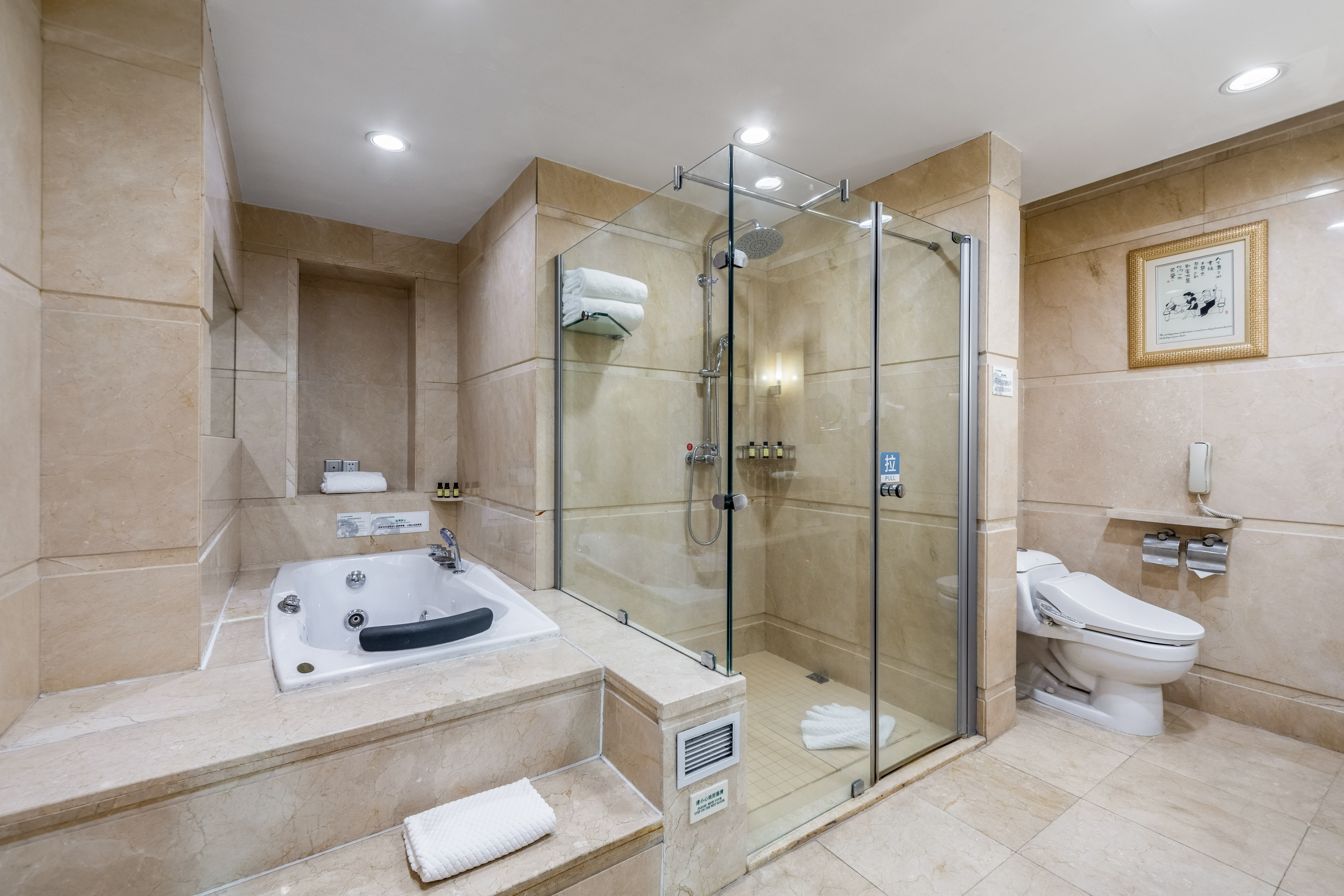 豪華套房（景觀+高檔床墊+浴缸+智能馬桶）