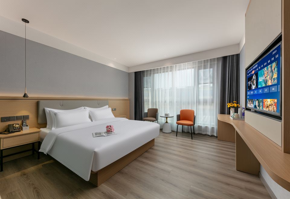 素雅丨轻奢大床房（全景超大窗+记忆枕+深睡眠床垫）