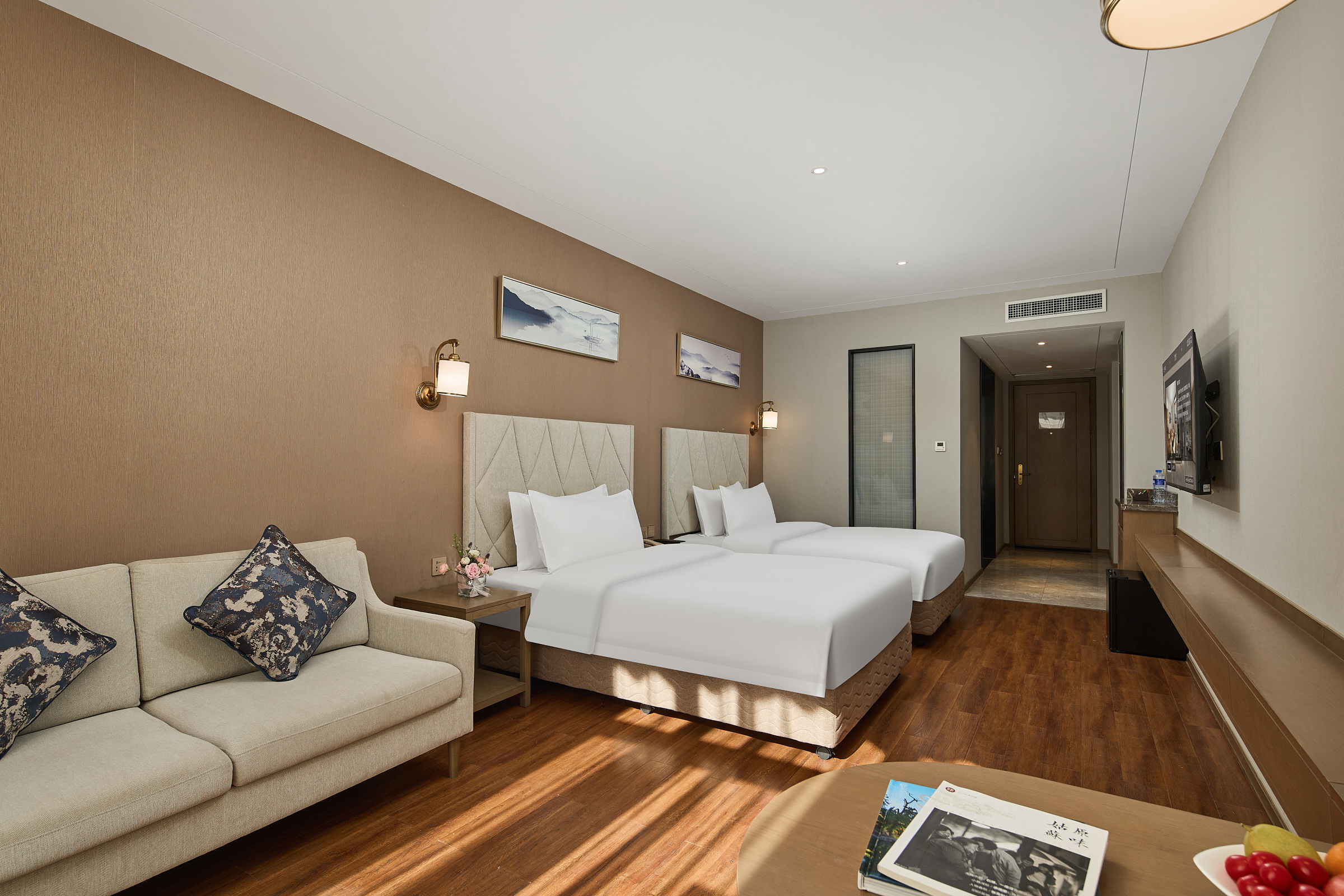 空中花园景观双床房（可投屏液晶电视）