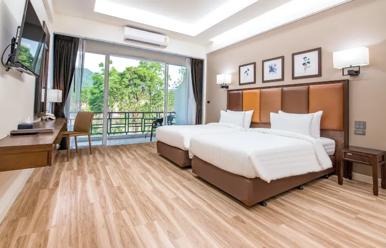 ห้องวิวสวนดีลักซ์แห่งหุบเขา