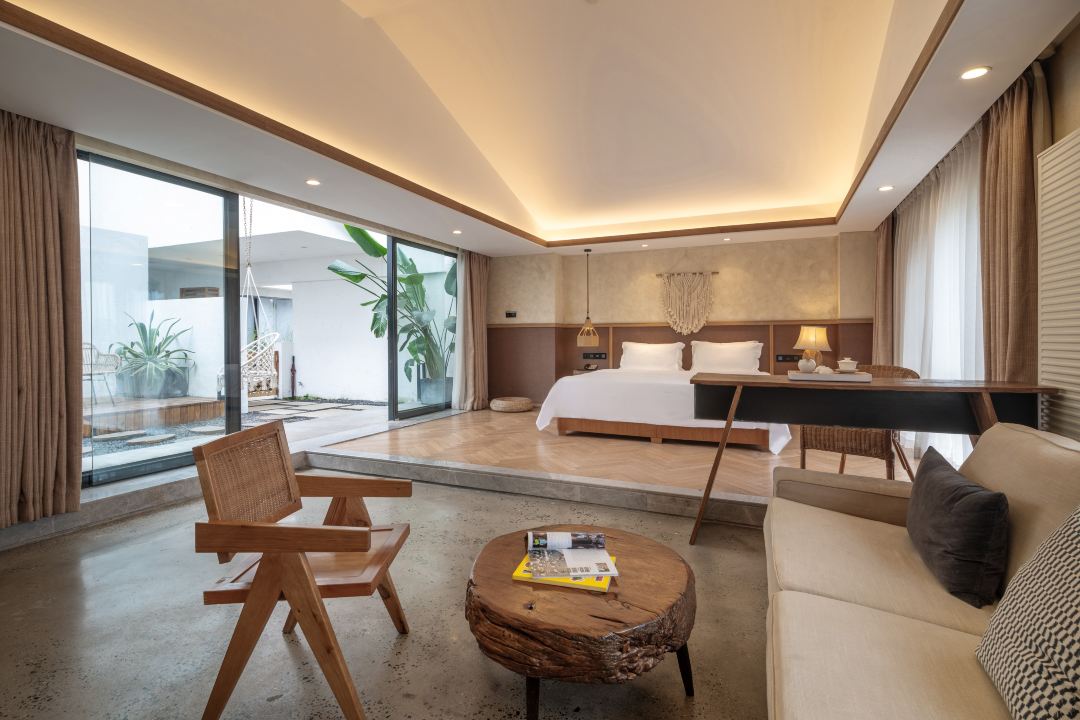 青鸾大床房『有花园·私汤』