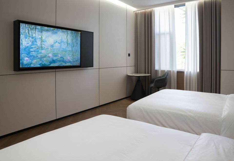 优选谧静双床房