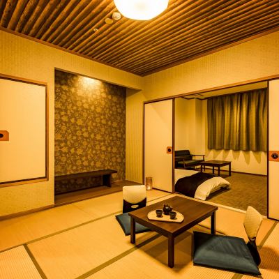 【禁煙】スーペリア和洋室ツイン シャワーのみ(眺望なし) 湯快リゾート あわら温泉 青雲閣 クーポン