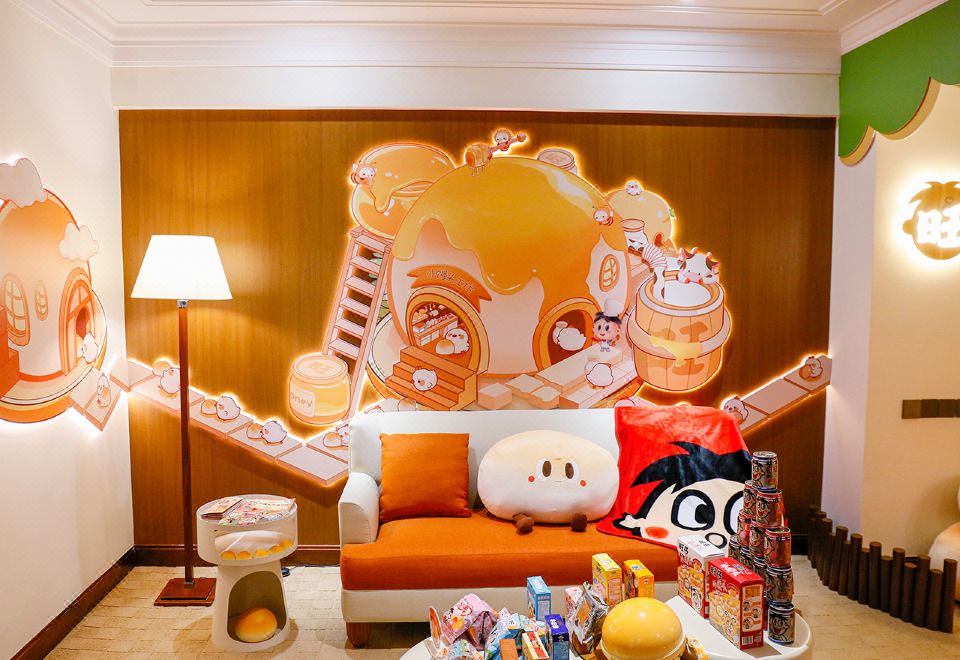 旺仔小馒头亲子主题套房