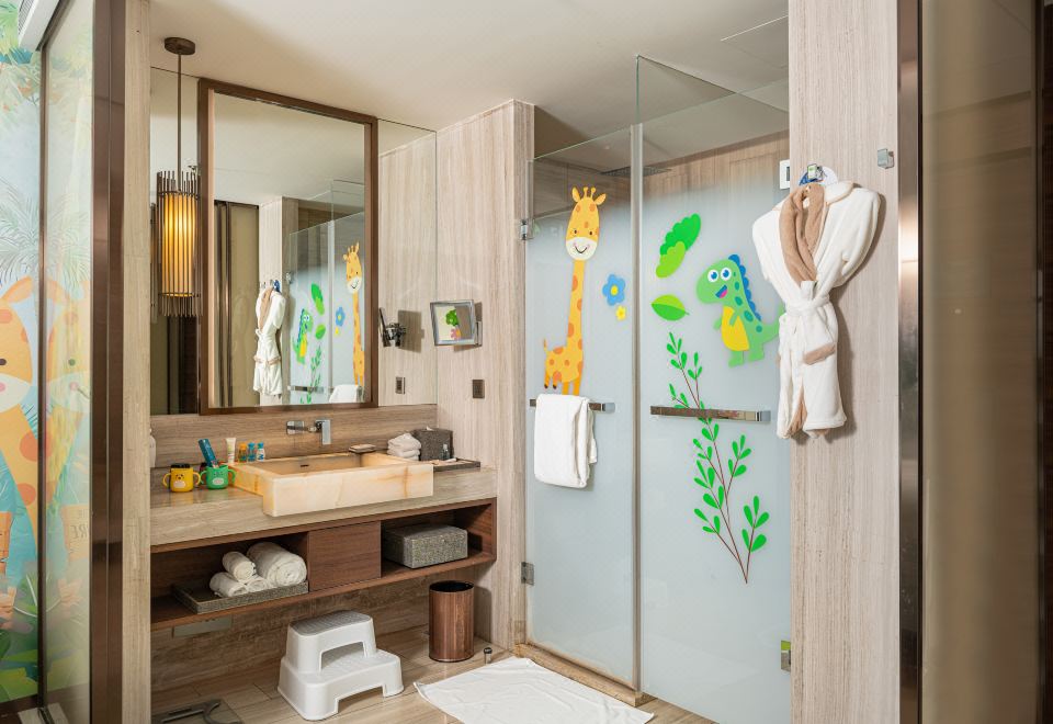 夢游XIAN境主題家庭房（小恐龍床丨森系帳篷）