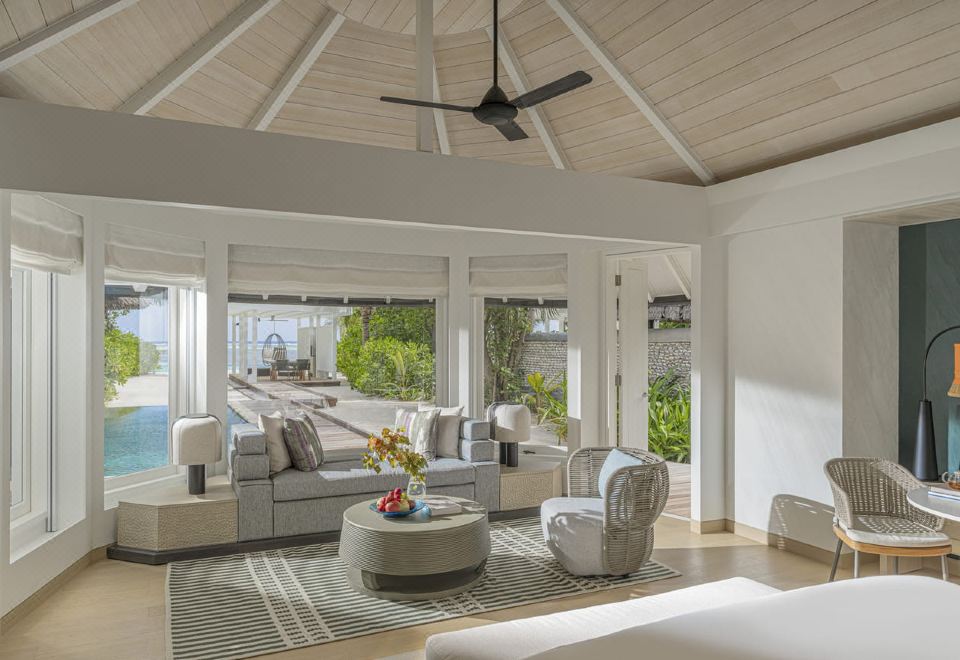 日暮家庭沙灘別墅帶泳池