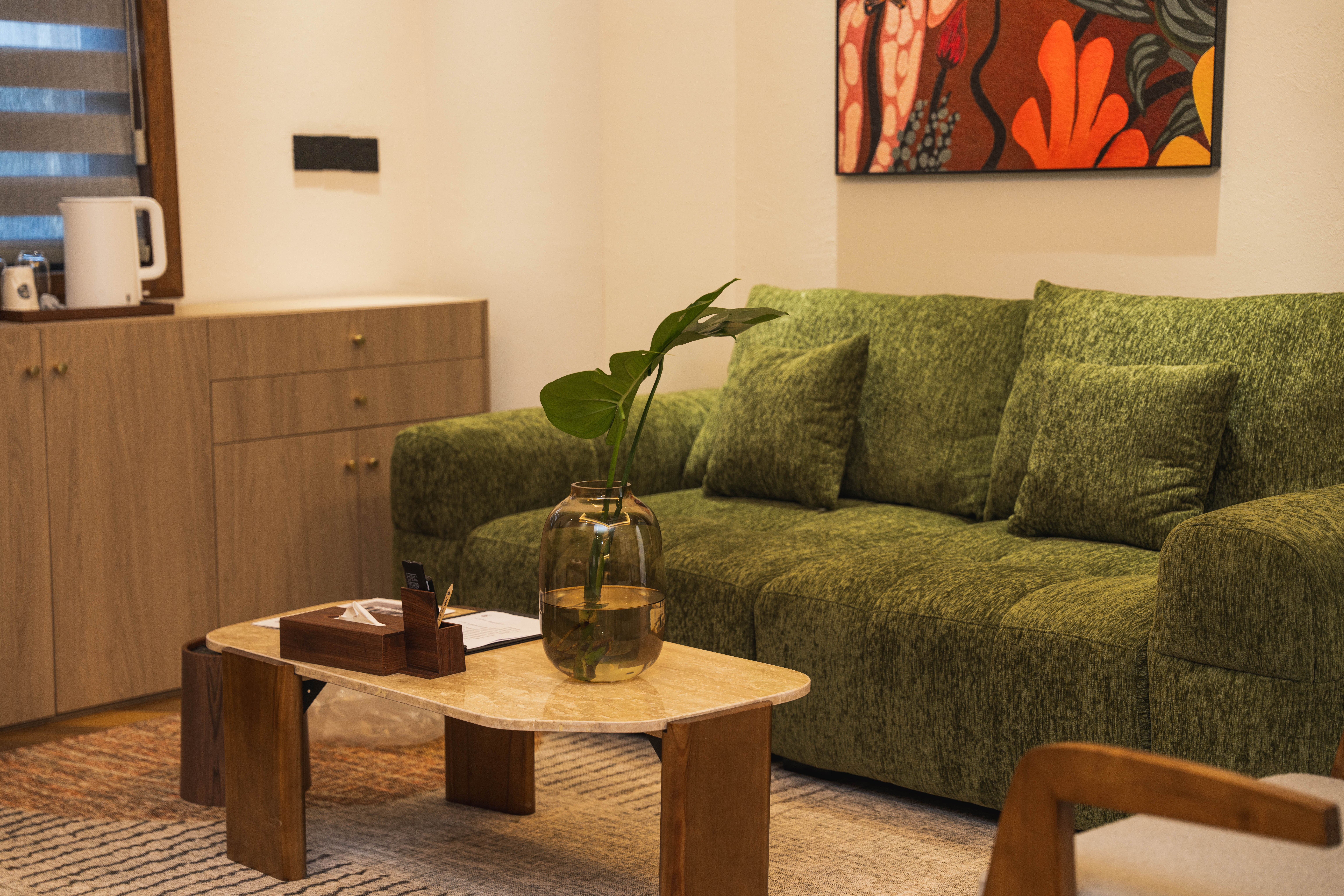 栖峦·谧境私汤大床房「庭院私汤+无限放水+东南亚风」