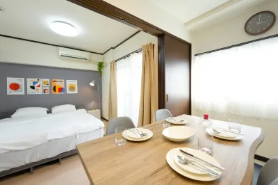 S2 Sion Stay｜Daikokucho 5min Walk｜1 Stop to Namba｜JR Imamiya 1min Walk｜6 Guests Hotels in 