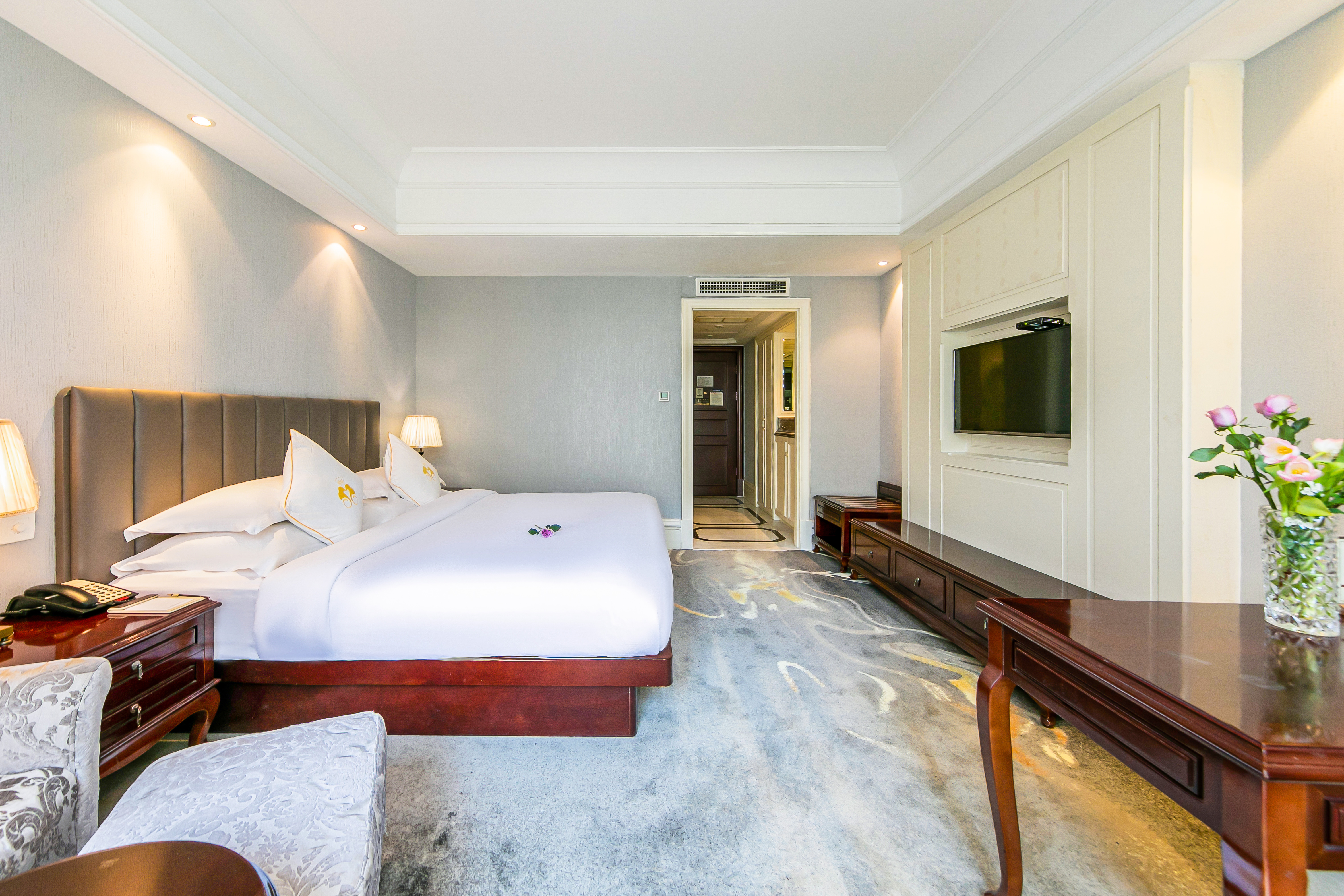 Rezen Hotel Zhoushan Tairu丽呈旅居大床房