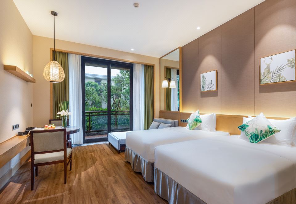 C&D Resort,Wuyi MountainXin Yue Tower Deluxe Garden View Twin Room (New Building)