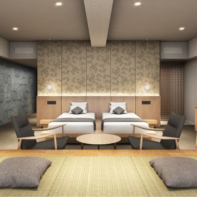 Executive Twin Room With Tatami Area