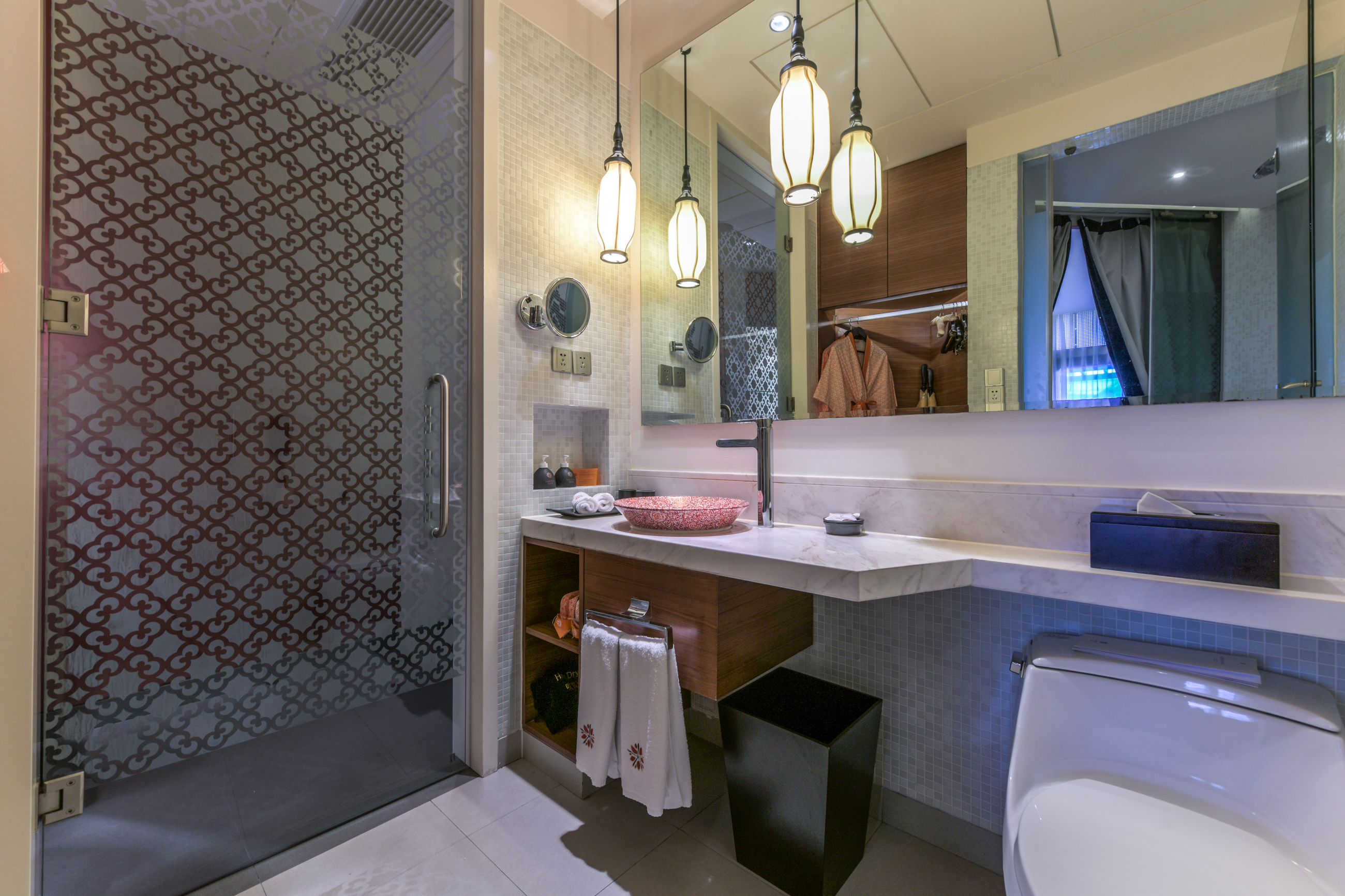 豪华园景双床房