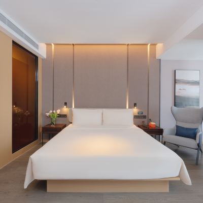 行政大床房（小冰箱+ESPA水療級洗護） 蘭州西關張掖路步行街亞朵飯店優惠